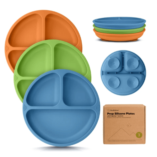3-Pack Prep Silicone Suction Plates