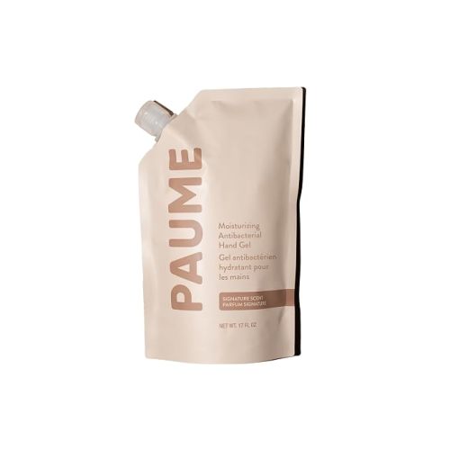 PAUME Moisturizing Antibacterial Hand Sanitizer Gel Refill, Vegan, 17 fl oz