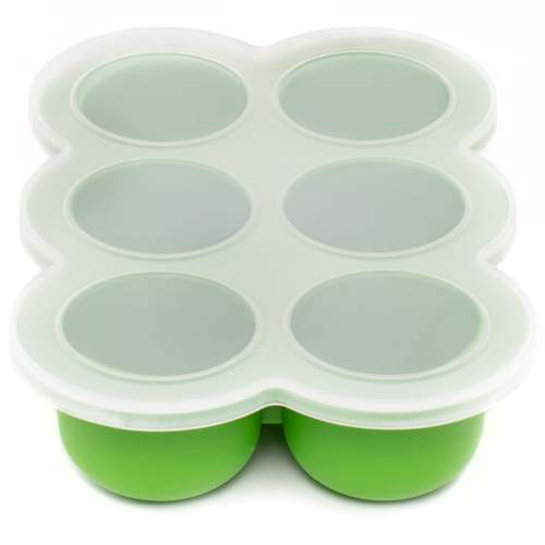 WeeSprout | Large Baby Food Freezer Tray with Silicone Lid | 3 oz Sections