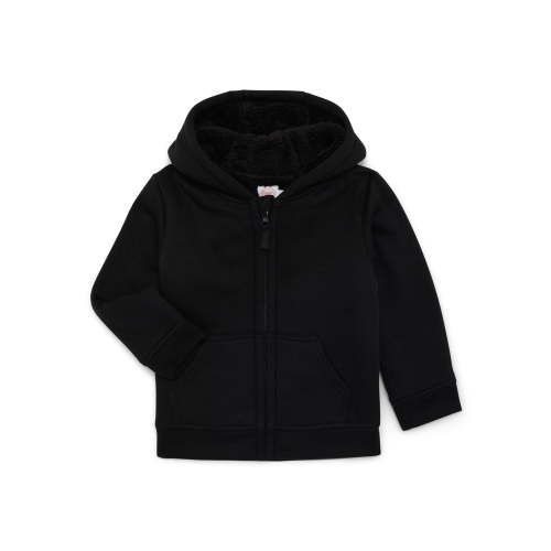 Wonder Nation Toddler Fleece Zip Hoodie, Size 12M-5T
