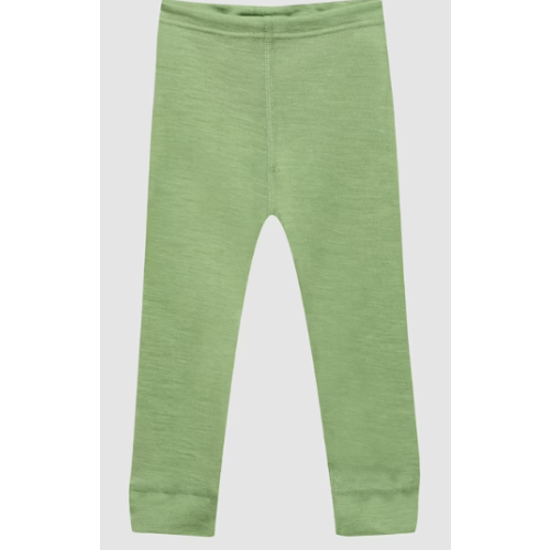 Baby merino wool/silk leggings in Pear green - $32.99 - Dilling