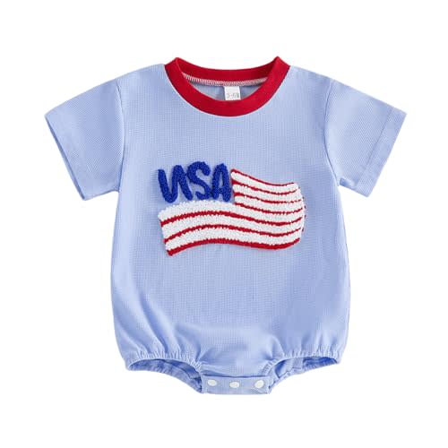 Kavousa Baby Boy Clothes Summer Baby Boy Bubble Romper Short Sleeve Jumpsuit One Piece Outfit Newborn Infant Clothing