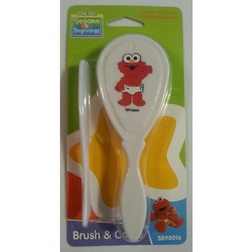 Sesame Street Beginnings - Baby Elmo Brush & Comb