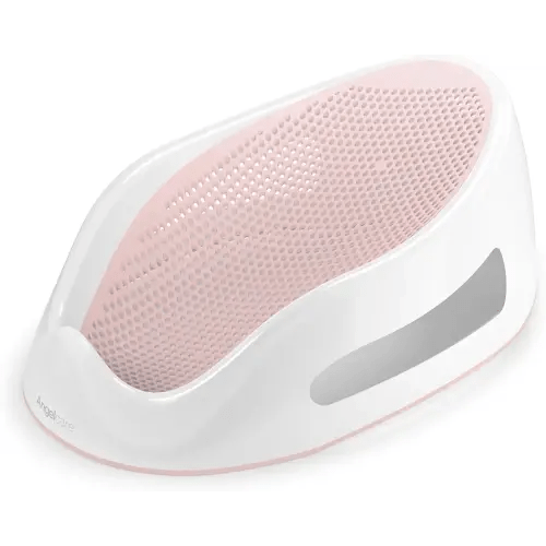 Angelcare Baby Bath Support, Pink, for Babies Less Than 6 Months of Age, Made in Canada