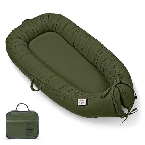 Baby Lounger, Infant Lounger for Newborn,Portable Baby Nest Cover Breathable & Soft, Newborn Essentials