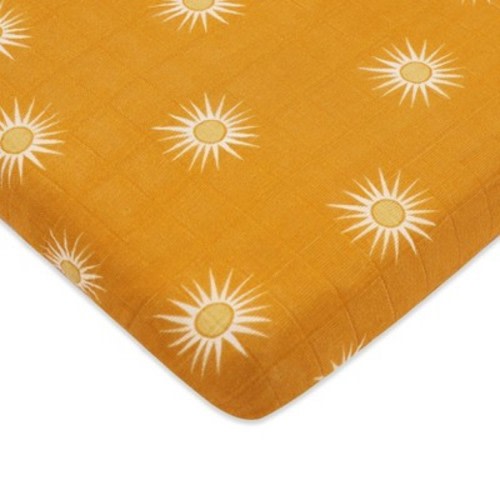 Babyletto Golden Hour Muslin Midi Crib Sheet