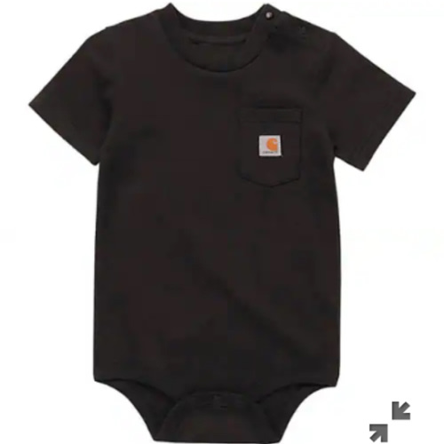 Kids' Short Sleeve Pocket Bodysuit (Baby) | Pink Clothing & Gear | Carhartt