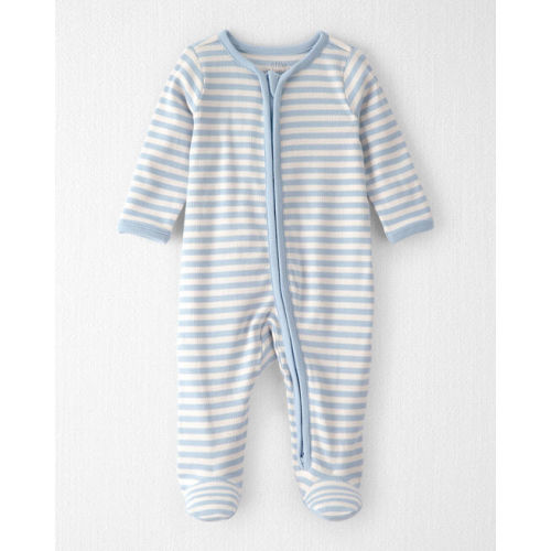 Baby Organic Cotton Sleep & Play Pajama in Stripes - Little Planet | Carter's