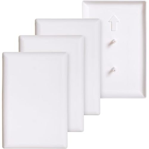 Dreambaby CoverPlug Paintable Outlet Plug Cover for Baby Safety -Electrical Wall Plate Socket Guard Protector (4 Pack)