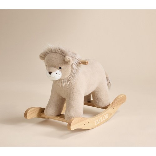 Luxe Lion Nursery Rocker