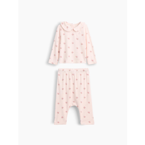Baby Softspun Pointelle Outfit Set