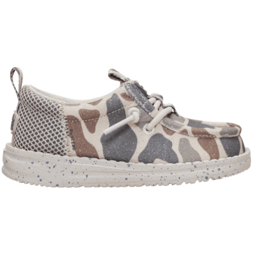 HEYDUDE X BURLEBO Wally Funk Toddler Deer Camo