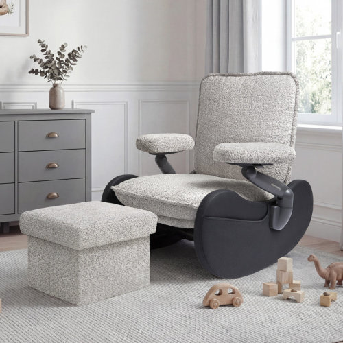 MAMAZING Lullacloud Nursery Rocking Chair Glider For Breastfeeding | Wayfair