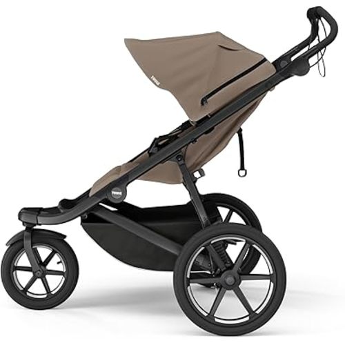 Thule Urban Glide 3 Single Child All-Terrain Stroller, Full-Suspension System, Air-Filled Tires, Upright seat with Adjustable Recline and Built-in legrest