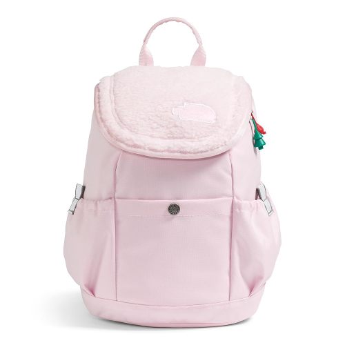 THE NORTH FACE Kids' Mini Explorer Backpack | Small Travel Bag with Padding, Water-Repellent Finish, Reflective Details for Preschoolers, Pale Blossom/TNF White, One Size