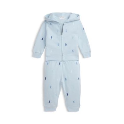 Polo Boys' Polo Pony Fleece Hoodie & Pants Set - Baby