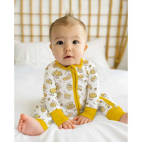Kawaii Pasta Bamboo Convertible Zippy
