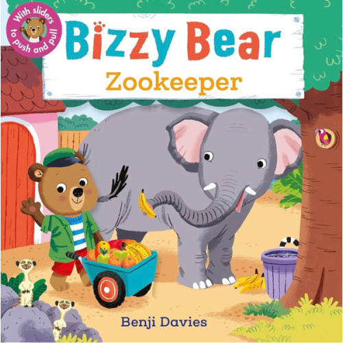 Bizzy Bear: Zookeeper: (Interactive Zoo Animal Board Book for Toddlers - With Sturdy Tabs and Slides to Push and Pull)