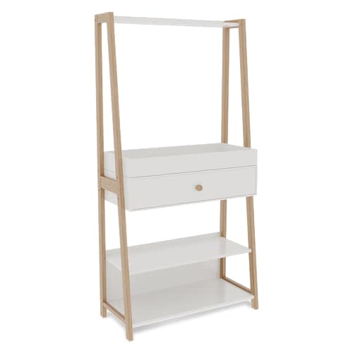 Milliard Modern Changing Table, Baby Changing Table Dresser with Storage - Drawers and Shelves with Diaper Changing Station, Cambiadores De Pañales para Bebes