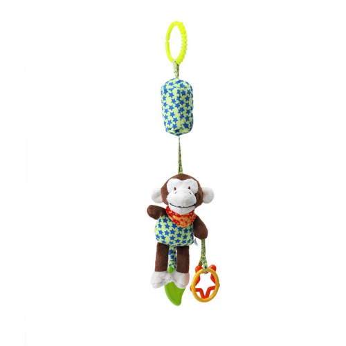 Wmkox8yii Baby Hanging Rattles Toys,Car Seat Toys for Babies 0–12 Months,Baby Soft Teether Toys,Early Cognitive Sensory Soft Hanging Toy for Crib Stroller Mobile Plush Toys