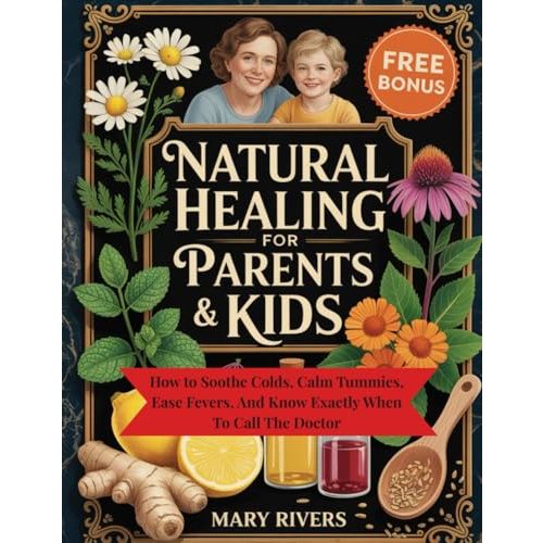Natural Healing For Parents & Kids: How to Soothe Colds, Calm Tummies, Ease Fevers, And Know Exactly When To Call The Doctor