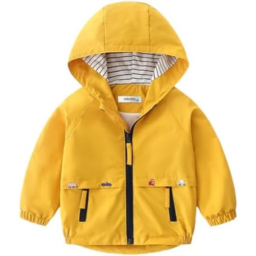 Volunboy Toddler Boys Spring Windbreaker Lightweight Jacket