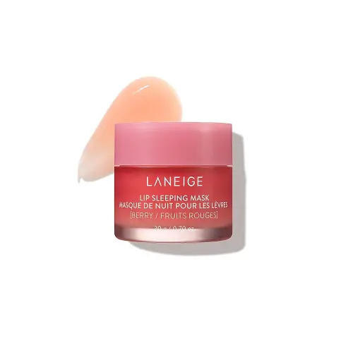 LANEIGE Lip Sleeping Mask: Nourish, Hydrate, Vitamin C, Murumuru & Shea Butter, Antioxidants, Flaky, Dry Lips