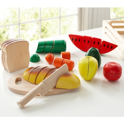 Wooden Food Set | Play Food | Pottery Barn Kids
