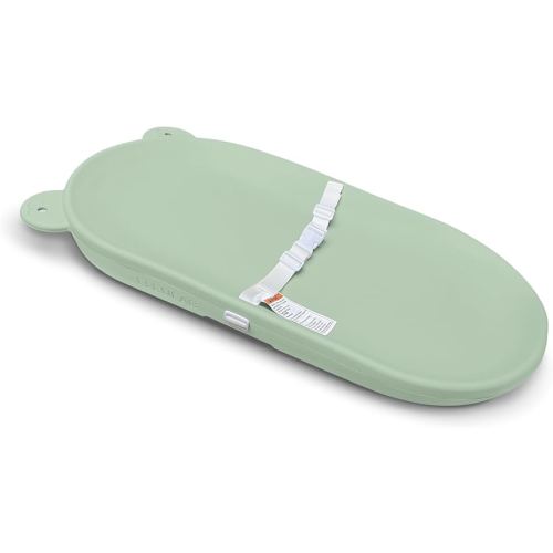 Baby Changing Pad, EVA Waterproof Non-Slip Changing Table Pad with Adjustable Strap for Dresser Changing Table Nursery, Portable Diaper Changing Pad, Green