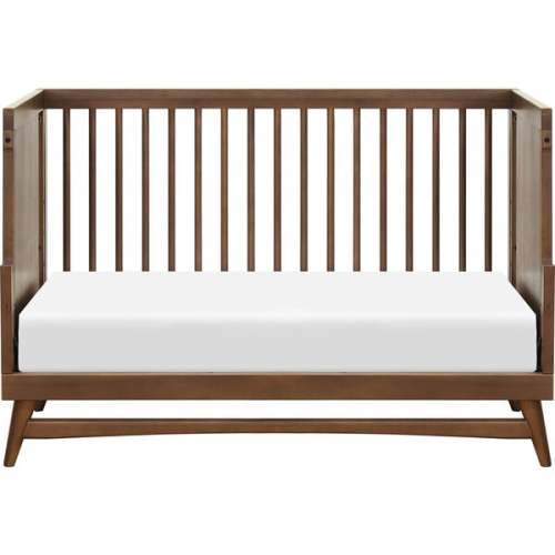 Peggy 3-in-1 Convertible Crib with Toddler Bed Conversion Kit, Natural Walnut - Babyletto | Maisonette