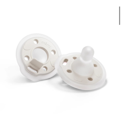 mōmi babypace pacifier 2-set - pearl