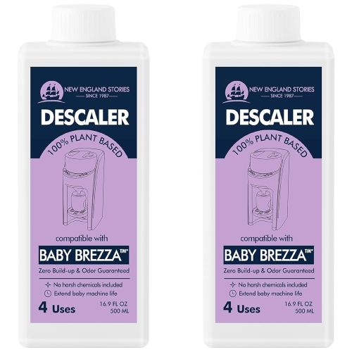 New England Stories Baby Brezza Compatible Descaler 33.8 Fl Oz, Universal Cleaner Solution for Baby Brezza and Other Baby appliances, Remove Build-up Extends Machine’s lifespan