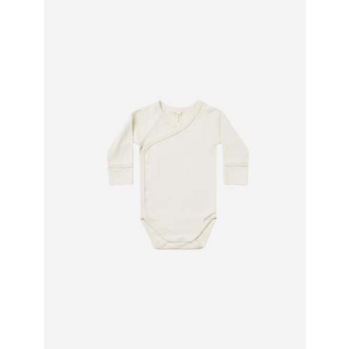 Side Snap Bodysuit || Ivory