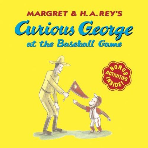 Curious George at the Baseball Game - by H A Rey (Paperback)