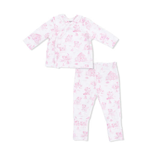 Take Me Home Baby Set, Puppy Toile Pink