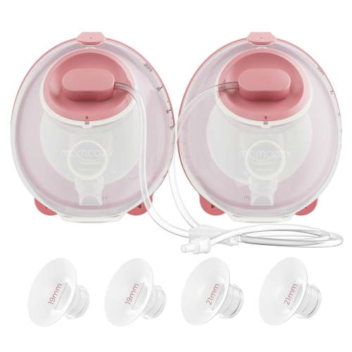 Momcozy Original V1 Pro/V2 Pro Breast Pump Replacement Accessories, Milk Collection Cups Only for Momcozy V1 Pro/V2 Pro, 2 Pack
