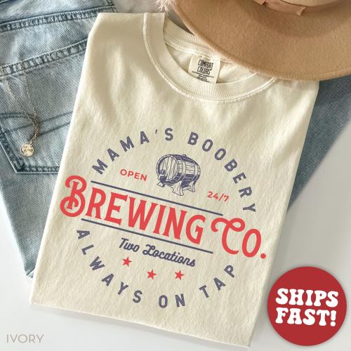 Comfort Colors® Breastfeeding Shirt for Mother's Day Gift for Mom - Funny Mom Life Shirt - New Mom Gift for Mother's Day