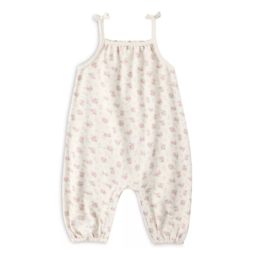 Girls' Flower Field Smocked Jumpsuit - 3-6 months