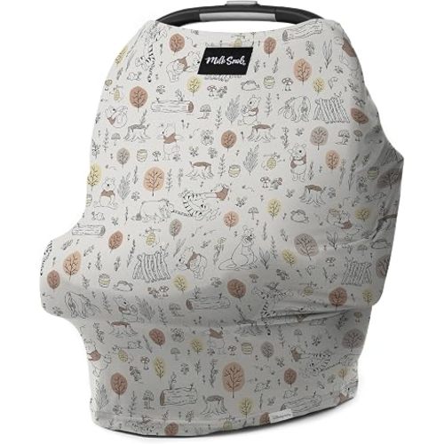 Milk Snob Original Disney 5-in-1 Baby Cover (Winnie The Pooh Baby Bee)