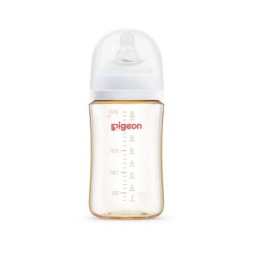 Pigeon Nurture & Nest Wide-Neck and Anti-colic PPSU BPA-Free Baby Bottle with Nipple - 8 fl oz