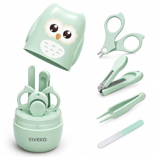 Baby Nail Kit, 4-in-1 Baby Nail Care Set with Case