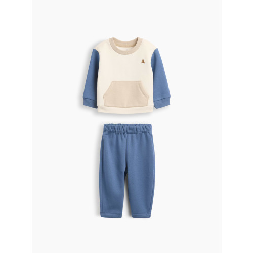 Baby VintageSoft Colorblock Sweat Set