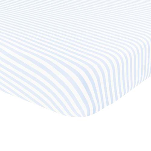 Twin Sheet in Small Mist Stripe