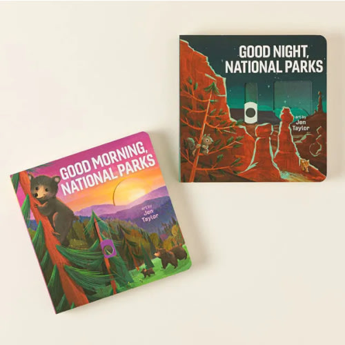 Uncommon Goods | National Parks Slide to Explore Board Book Set | kids books