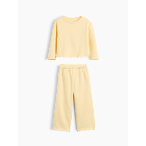 Baby & Toddler VintageSoft Scalloped Sweat Set