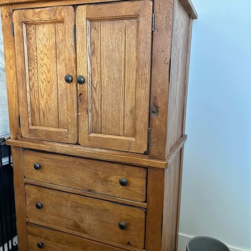 Solid Wood Armoire