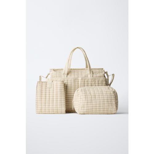 PLAID MATERNITY SET
