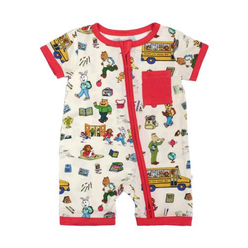 Arthur™ Back to School Bamboo Baby Shortie Romper