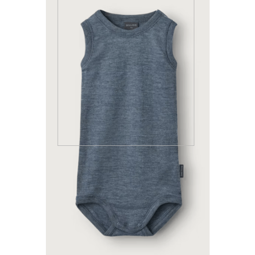 Baby merino wool/silk sleeveless bodysuit - $30.99 - Dilling
