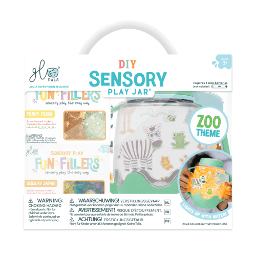DIY Sensory Jar Gift Set - Zoo